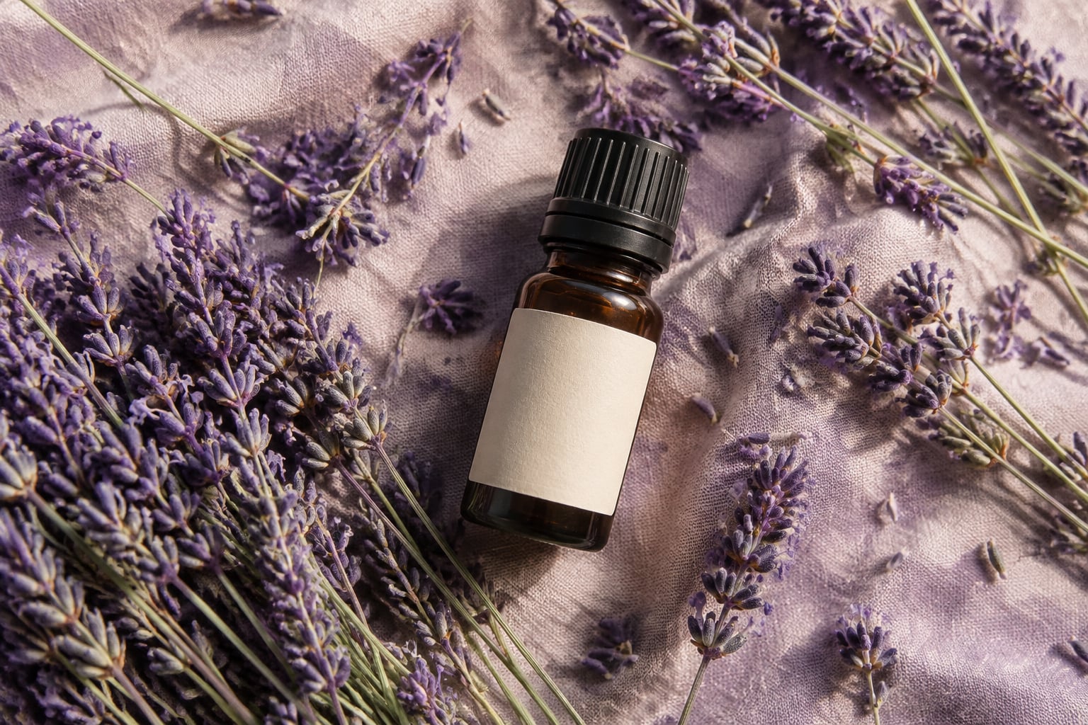 Purple lavender flowers